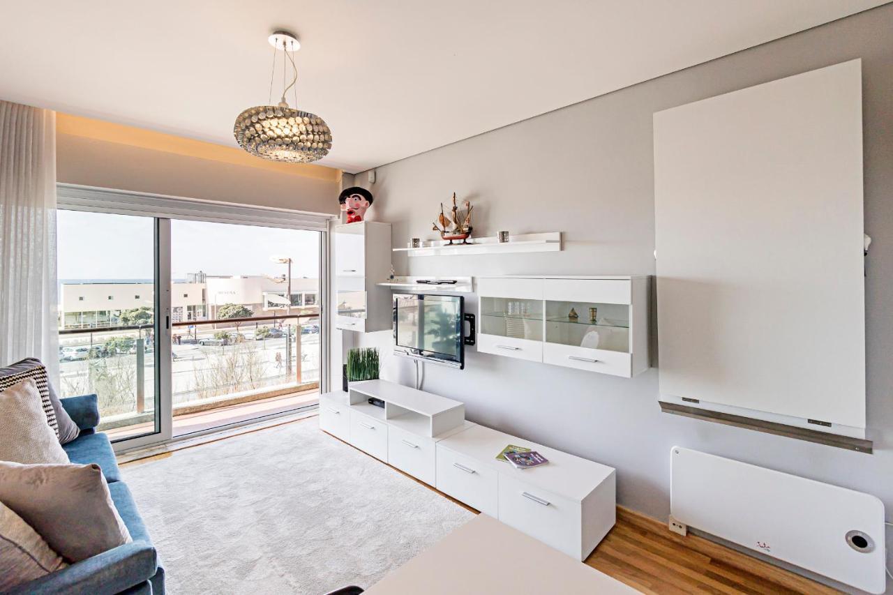 Seaside View 2Br In Povoa By Lovelystay Póvoa de Varzim Kültér fotó